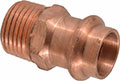 Nibco 1/2 Inch (in) Size Brass Adapter Fitting (06441696)
