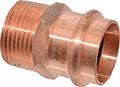 Nibco 1 Inch (in) Size Brass Adapter Fitting (06441700)