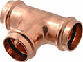 Nibco 1-1/2 Inch (in) Size Copper PC611 Press Tee (06441719)