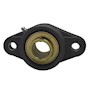 AMI 15 Millimeter (mm) Bore Diameter Flange-Mount Ball Bearing Unit (03767657)