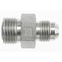 Brennan 3/8 Inch (in) Male Flat Face O-Ring End Style x 3/8 Inch (in) Male Joint Industry Council (JIC) 37 Degree Flare Steel End Style Straight Adapter (00264830)