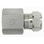Brennan 1-1/2 Inch (in) Female Pipe Rigid End Style x 1-1/2 Inch (in) Female Joint Industry Council (JIC) 37 Degree Flare Swivel Steel End Style Straight Adapter (00313758)