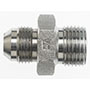 Brennan 3/4 Inch (in) Male Joint Industry Council (JIC) 37 Degree Flare x 3/4 Inch (in) Male British Standard Pipe Parallel End Style Straight Adapter (00325134)