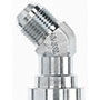 Brennan 1-1/4 Inch (in) Male Joint Industry Council (JIC) 37 Degree Flare x 1-1/4 Inch (in) Code 61 Standard O-Ring Flange End Style 45 Degree Elbow (00328251)