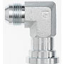 Brennan 1 Inch (in) Male Joint Industry Council (JIC) 37 Degree Flare x 1 Inch (in) Code 61 Standard O-Ring Flange End Style 90 Degree Elbow (00328277)