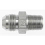 Brennan 1/4 Inch (in) Male British Standard Pipe Taper x 1/4 Inch (in) Male Joint Industry Council (JIC) 37 Degree Flare End Style Straight Adapter (00339398)