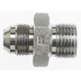 Brennan 3/4 Inch (in) Male Joint Industry Council (JIC) 37 Degree Flare x 1/2 Inch (in) Male British Standard Pipe Parallel End Style Straight Adapter (00339731)