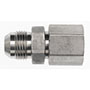 Brennan 3/4 Inch (in) Female Joint Industry Council (JIC) 37 Degree Flare End Style x 3/4 Inch (in) Male Joint Industry Council (JIC) 37 Degree Flare Steel End Style Straight Adapter (00460535)