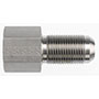 Brennan 3/4 Inch (in) Female Pipe Rigid x 3/4 Inch (in) Male Joint Industry Council (JIC) 37 Degree Flare End Style Bulkhead Straight Adapter (01951854)