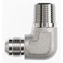 Brennan 1/4 Inch (in) Male Pipe Rigid x 1/4 Inch (in) Male Joint Industry Council (JIC) 37 Degree Flare End Style 90 Degree Elbow (02481951)