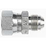 Brennan 1-1/4 Inch (in) Female Flat Face O-Ring End Style x 1-1/4 Inch (in) Male Joint Industry Council (JIC) 37 Degree Flare Steel End Style Straight Adapter (02646913)