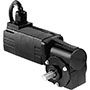 Bodine 62.0 Revolutions Per Minute (RPM) Output Speed Right Angle Brushless Direct Current (DC) Gearmotor (01782700)