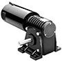 Bodine 250.0 Revolutions Per Minute (RPM) Output Speed Right Angle Brushed Direct Current (DC) Gearmotor (00533475)