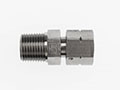 Brennan 1/4 Inch (in) Female Pipe Swivel x 1/4 Inch (in) Male Pipe Rigid End Style Straight Adapter (00473336)