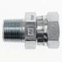 Brennan 3/8 Inch (in) Female Pipe Swivel x 3/8 Inch (in) Male Pipe Rigid End Style Straight Adapter (02750109)