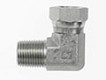 Brennan 3/8 Inch (in) Female Pipe Swivel x 1/2 Inch (in) Male Pipe Rigid End Style 90 Degree Elbow (02228774)