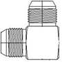 Brennan 3/4 Inch (in) Male Joint Industry Council (JIC) 37 Degree Flare x 3/4 Inch (in) Male Joint Industry Council (JIC) 37 Degree Flare End Style 90 Degree Elbow (00313599)