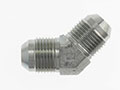 Brennan 3/8 Inch (in) Male Joint Industry Council (JIC) 37 Degree Flare x 3/8 Inch (in) Male Joint Industry Council (JIC) 37 Degree Flare End Style 45 Degree Elbow (01627227)