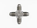 Brennan 1/4 x 1/4 x 1/4 x 1/4 Inch (in) Male Joint Industry Council (JIC) 37 Degree Flare End Style Stainless Steel Cross (00314887)