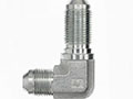 Brennan 1-1/2 x 1-1/2 Inch (in) Male Joint Industry Council (JIC) 37 Degree Flare End Style Bulkhead 90 Degree Elbow (02567315)