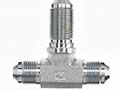 Brennan 1/2 x 1/2 x 1/2 Inch (in) Male Joint Industry Council (JIC) 37 Degree Flare End Style Bulkhead Tee (01369459)