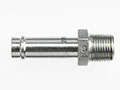 Brennan 3/4 Inch (in) Barb x 3/8 Inch (in) Male Pipe Rigid Steel Straight Adapter (02229015)