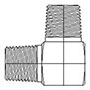 Brennan 1/2 Inch (in) Male Pipe Rigid x 1/2 Inch (in) Male Pipe Rigid End Style 90 Degree Elbow (00326851)