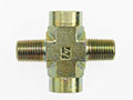 Brennan 1/4 x 1/4 x 1/4 x 1/4 Inch (in) Female Pipe Rigid End Style Cross (02567259)