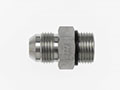 Brennan 5/16 Inch (in) Male Joint Industry Council (JIC) 37 Degree Flare End Style x 3/8 Inch (in) Male O-Ring Boss Steel End Style Straight Adapter (00316581)
