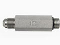 Brennan 1 Inch (in) Male Joint Industry Council (JIC) 37 Degree Flare x 1 Inch (in) Male O-Ring Boss End Style Straight Adapter (05490021)
