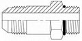 Brennan 1/2 Inch (in) Male Joint Industry Council (JIC) 37 Degree Flare x 1/2 Inch (in) Male O-Ring Boss End Style Nipple (00316905)