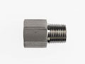 Brennan 3/8 Inch (in) Female O-Ring Boss x 1/4 Inch (in) Male Pipe Rigid End Style Straight Adapter (02481409)