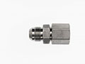 Brennan 5/16 Inch (in) Female Joint Industry Council (JIC) 37 Degree Flare Swivel End Style x 5/16 Inch (in) Male Joint Industry Council (JIC) 37 Degree Flare Steel End Style Straight Adapter (00324153)
