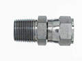 Brennan 2 in Female Joint Industry Council (JIC) 37 Degree Flare Swivel End Style x 2 in Male Pipe Rigid Steel End Style Straight Adapter (02157834)
