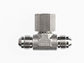 Brennan 3/4 x 3/4 Inch (in) Male Joint Industry Council (JIC) 37 Degree Flare x 3/4 Inch (in) Female Joint Industry Council (JIC) 37 Degree Flare Swivel End Style Tee (00319839)