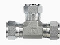 Brennan 3/8 x 3/8 Inch (in) Female Joint Industry Council (JIC) 37 Degree Flare Swivel x 3/8 Inch (in) Female Joint Industry Council (JIC) 37 Degree Flare Swivel End Style Tee (01474256)