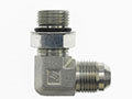 Brennan 1 Inch (in) Male Joint Industry Council (JIC) 37 Degree Flare x 5/8 Inch (in) Male Adjustable O-Ring Boss End Style 90 Degree Elbow (02481572)