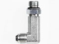 Brennan 3/4 Inch (in) Male Joint Industry Council (JIC) 37 Degree Flare x 1 Inch (in) Male Adjustable O-Ring Boss End Style 90 Degree Elbow (02109392)