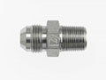 Brennan 3/8 Inch (in) Male Joint Industry Council (JIC) 37 Degree Flare x 1/2 Inch (in) Male British Standard Pipe Taper End Style Straight Adapter (02481656)