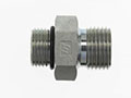 Brennan 1/4 Inch (in) Male O-Ring Boss x 3/8 Inch (in) Male British Standard Pipe Parallel End Style Straight Adapter (02479640)
