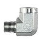 Brennan 1/4 Inch (in) Female British Standard Pipe Taper x 1/4 Inch (in) Male British Standard Pipe Taper 90 Degree Elbow (03270728)