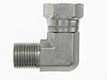 Brennan 1/2 Inch (in) Female British Standard Pipe Parallel Swivel x 1/2 Inch (in) Male British Standard Pipe Parallel 90 Degree Elbow (02318960)