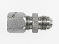 Brennan 1/2 Inch (in) Flareless Bite-Type x 1/2 Inch (in) Male Joint Industry Council (JIC) 37 Degree Flare End Style Straight Adapter (02197973)