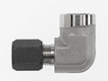 Brennan 1/2 Inch (in) Flareless Bite-Type x 3/8 Inch (in) Female Pipe Rigid End Style 90 Degree Compression Elbow (00324345)