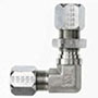 Brennan 1/2 x 1/2 Inch (in) Flareless Bite-Type End Style Bulkhead 90 Degree Elbow (03518221)