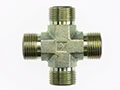 Brennan 1/2 x 1/2 x 1/2 x 1/2 Inch (in) Male Flat Face O-Ring End Style Cross (00264662)