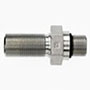 Brennan 3/8 Inch (in) Male Flat Face O-Ring x 3/8 Inch (in) Male O-Ring Boss End Style Straight Adapter (04512030)
