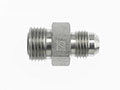 Brennan 1/4 Inch (in) Male Flat Face O-Ring x 1/4 Inch (in) Male Joint Industry Council (JIC) 37 Degree Flare End Style Straight Adapter (00264827)