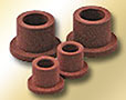 Bunting BJ4F Series Polytetrafluoroethylene (PTFE) Flanged Bearings