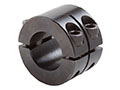 Climax Metal D2C Series 0.1250 Inch (in) Inside Diameter Steel Two-Piece Double Wide Clamping Collar (04004001)